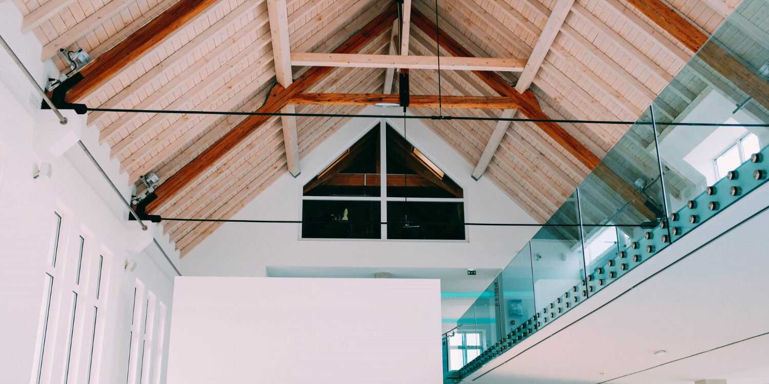 wooden beams