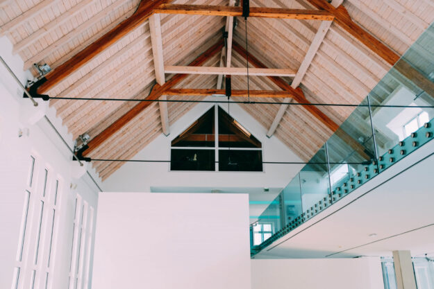 wooden beams