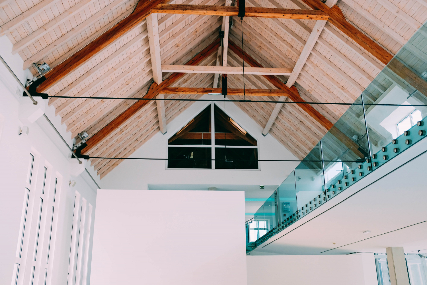 wooden beams